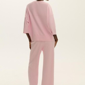 ชุดลำลองแนวสตรีทโอเวอร์ไซส์ชุดเสื้อผ้า2ชิ้นเสื้อฮู้ดตกไหล่มีซิปปักโลโก้ได้ตามต้องการ - Product Image 3