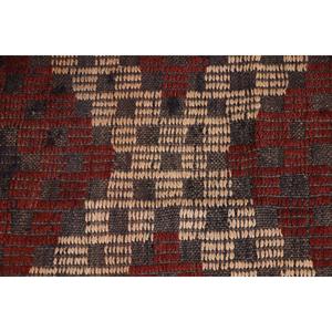 พรมวินเทจสไตล์ตุรกี ขนาด 3.9x8.9 ฟุต พรมลายดอกไม้สีน้ำตาล - Product Image 5