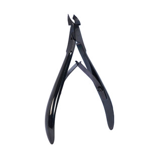 Coupe-cuticules professionnels en acier inoxydable, robustes et durables, à ouverture large pour ongles épais, manucure, pédicure, noir - Product Image 5