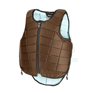Mosaic Impex Sangles réglables Gilet de protection pour l'équitation avec bandes réfléchissantes Vêtements de sécurité pour l'équitation - Product Image 4