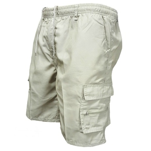 Vente en gros 2024 shorts cargo pour hommes pantalons courts décontractés de travail amples 100% coton multi-poches avec short d'extérieur d'été latéral OEM - Product Image 2