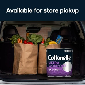 Cottonelle Ultra Comfort Papel Higiénico, 12 Mega Rollos, 268 Hojas por Rollo (3.216 Total) - Product Image 6