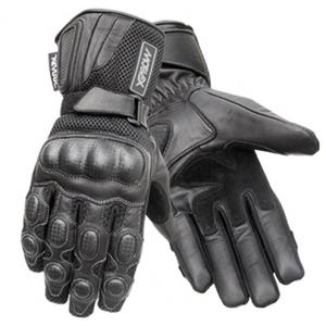 Gants de moto en cuir à doigts entiers pour les sports de plein air, le cyclisme et l'équitation avec fonction d'écran tactile Gants longs - Product Image 2