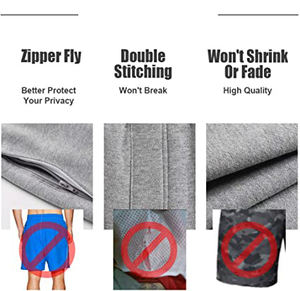 Pantalones cortos deportivos para hombre, ropa deportiva personalizada con bolsillos, para correr, gimnasio, a precio de fábrica - Product Image 5