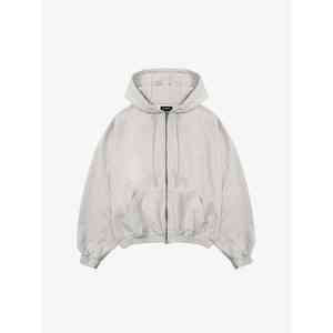 Sweat à capuche surdimensionné personnalisé avec fermeture éclair intégrale, tissu en polaire doux qui vous garde au chaud et confortable - Product Image 1