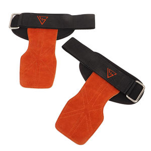 Custom <b>Gymnastic</b> Leather <b>Grip</b> Leather Palm Protectors Hand <b>Grips</b> Weight Lifting Type Hand <b>Grips</b> Weightlifting Straps - Product Image 5