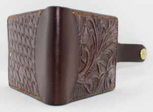 Nouveauté élégante Portefeuilles pour hommes en cuir véritable 100% vintage pliables avec blocage RFID imperméables multi-usages de style occidental - Product Image 4