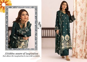 Modern <b>Pakistani</b> Women's Summer <b>Dress</b> for Swiss Cotton/Lawn Salwar Kameez Islamic Style Clothing - Product Image 2
