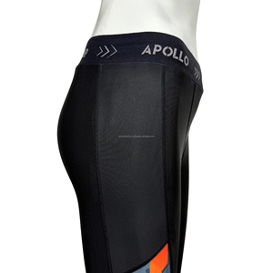 Precio al por mayor de cintura alta de secado rápido Jogger pantalones gimnasio Fitness Yoga entrenamiento señoras Fitness Wear cintura elástica Yoga Leggings - Product Image 5