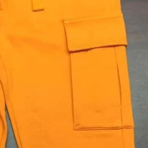 Joggers de lana de algodón personalizados para hombre, pantalones de chándal de felpa francesa de gran tamaño bordados, estilo informal de cintura media - Product Image 3