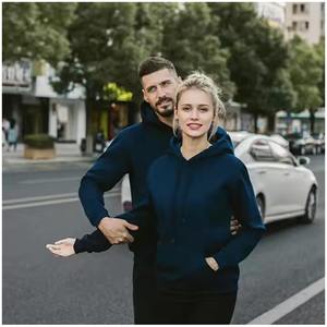 Hombres Mujeres Sudaderas con capucha al por mayor de gran tamaño Streetwear Custom Print Logo Pullover Sudadera - Product Image 2