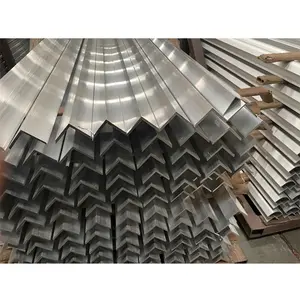 Profilo di estrusione in alluminio a forma di L personalizzato su qualsiasi angolo per la costruzione ampiamente utilizzata del rivestimento del bordo del tetto - Product Image 1