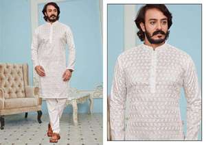 Kurta Pajama Clásica de Lino de Color Sólido para Hombre, Estilo Simple y Elegante, Prenda Cómoda para Uso Diario Informal, Ideal para Bodas - Product Image 4