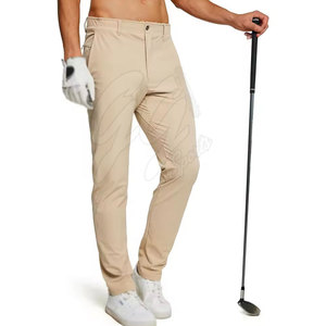 Pantalon cargo de golf pour homme, coupe slim, tendance - Tissu léger et respirant en spandex/polyester, design sportif confortable - Product Image 2