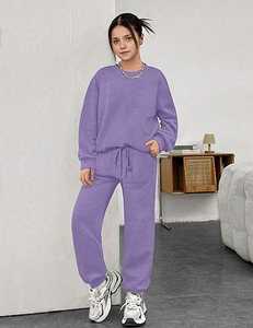 Nuevo conjunto de chándal de algodón para niños de primera calidad, chándal con logotipo al por mayor, trajes para correr para niños, subido por Dress Sports - Product Image 1