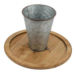 Support à gâteau de luxe à 2 niveaux en marbre blanc avec structure métallique, tour à cupcakes ronde moderne avec poignée arquée pour événements de mariage et cadeaux - Product Image 6