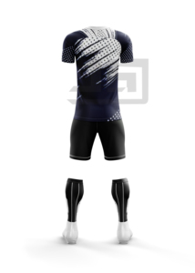 Custom Soccer Teamwear Breathable Football Jersey Shorts Set Premium Performance Fabric League Tournament Play JAMEZ SPORTS - Product Image 3