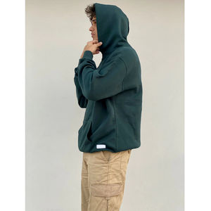 Gran oferta diseño personalizado 100% algodón en blanco liso pulóver hombres sudaderas con capucha superventas ropa de calle sudaderas con capucha para hombres mejor precio - Product Image 5