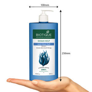 Champú Biotique Ocean Kelp Anticaída para el Crecimiento del Cabello - Product Image 2