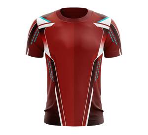 OEM al por mayor de encargo de los hombres para la impresión de la sublimación de la camisa del polo en la lona de Spandex del poliéster que absorbe la humedad para los deportes - Product Image 4