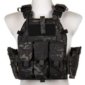 Chaleco táctico ajustable transpirable entrenamiento para caza al aire libre pesca personalizado nuevo último diseño chaleco táctico de la mejor calidad - Product Image 2