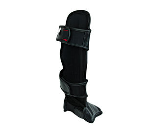 Espinillera Muay Thai de alta calidad, protección para piernas, espinilleras de cuero sintético de cuero genuino, espinillera de alta calidad OEM 2025 - Product Image 4