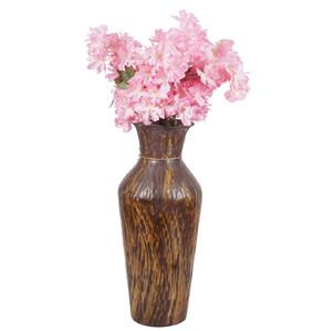 Vase à fleurs de table Décoration d'intérieur Centre de table de mariage Vase à fleurs de table Décoration artisanale Vase à fleurs en métal antique - Product Image 3