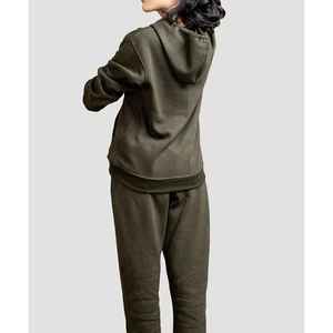 Ensemble de survêtement deux pièces pour femmes, vêtements de sport, entraînement, jogging, veste et pantalon légers, imperméables, en polaire fin pour l'extérieur - Product Image 6