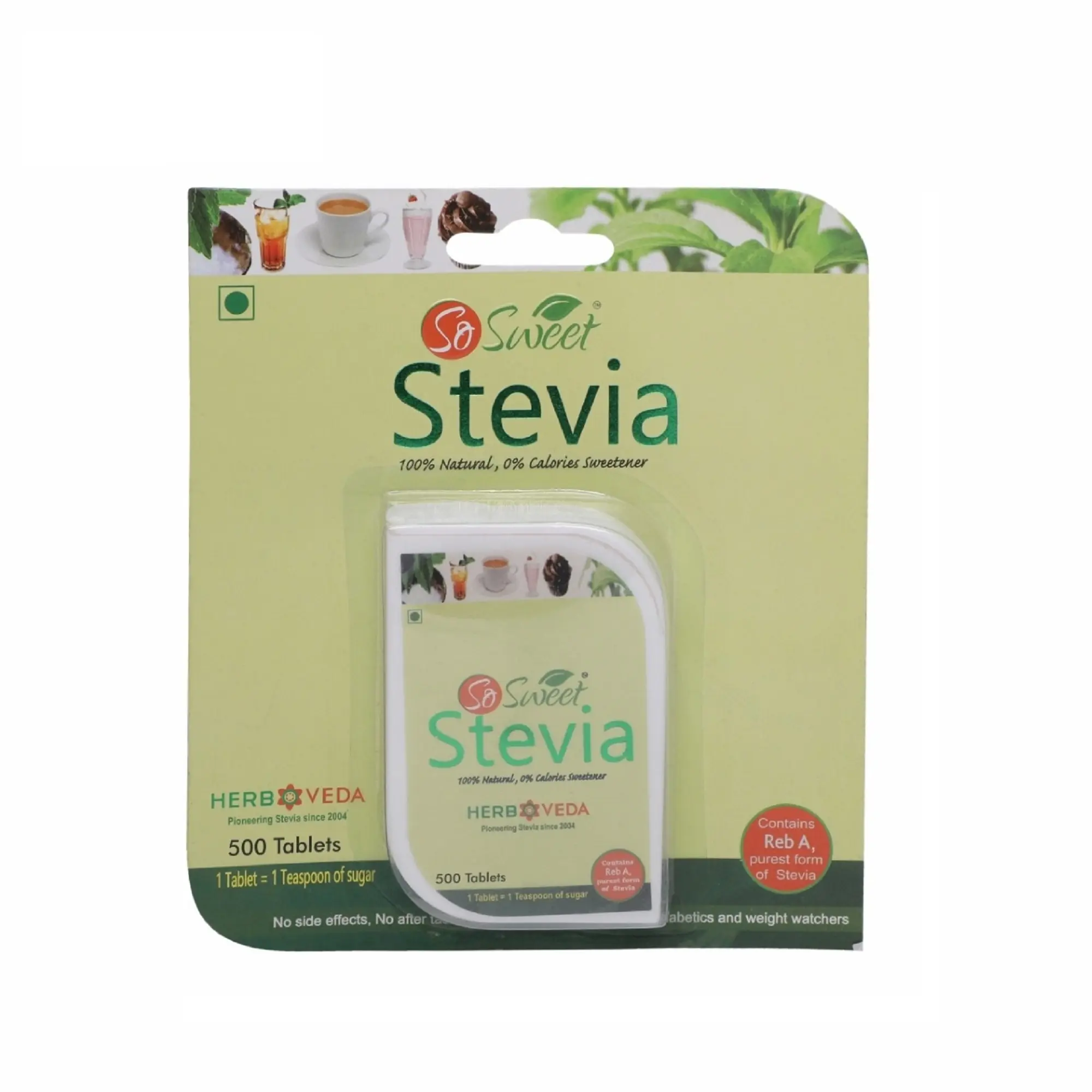 Comprimés de Stevia différentes tailles d'emballage disponibles | Disponible pour les commandes en gros | Étiquetage privé | Sans sucre