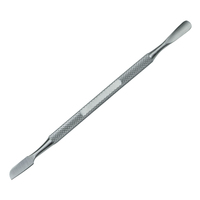 Pousse-cuticules professionnel allemand pour les ongles des doigts, outil de nettoyage des ongles, double extrémité, prise confortable, amovible