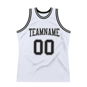 OEM venta al por mayor de sublimación personalizada impresión transpirable 100% poliéster sin mangas Unisex adulto baloncesto Jersey de alta calidad - Product Image 4