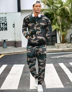 Trajes de chándal de nailon para hombre de alta calidad directos de fábrica para correr de invierno Logotipo personalizable Tallas grandes Ecológico - Product Image 3