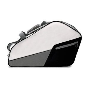 Vente en gros de sacs à dos de pagaie respirants personnalisés chaussures imperméables compartiment coton tissu impression Logo raquettes de tennis pickleball - Product Image 1