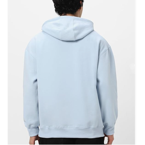 Winter <b>Vintage</b> <b>Oversized</b> Pullover <b>Sweatshirt</b> Trendy Long Sleeve Hoodie Solid Pattern Casual Sportswear for Outdoor Running Front - Product Image 2