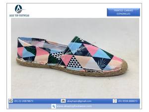 Alpargatas planas ligeras antideslizantes de colores personalizables Multi-Print disponibles para zapatos para caminar al aire libre - Product Image 2