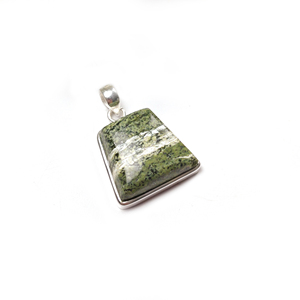 Wholesale Custom 925 Sterling Silver Pendant Green Sez <b>Opal</b> Gemstone Handmade Fancy Shape Jewelry for Parties Perfect <b>Gift</b> Idea - Product Image 5