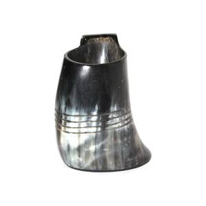 Tasse de Bar en corne de boisson Viking authentique de haute qualité de lametierartz, chope à bière fait à la main pour bar et bureau - Product Image 3