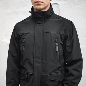 เสื้อโค้ทกันน้ำสำหรับผู้ชาย สวมใส่สบายในฤดูหนาว เหมาะสำหรับกิจกรรมกลางแจ้ง บุด้วยผ้าฟลีซหนานุ่ม มีกระเป๋า ซิปยาว ให้ความอบอุ่น น้ำหนักเบา - Product Image 3