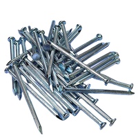 Vente en gros usine Clou standard GI en acier au carbone, clou à maçonnerie, à double tête, à tige spirale, à tige lisse, clou norme DIN