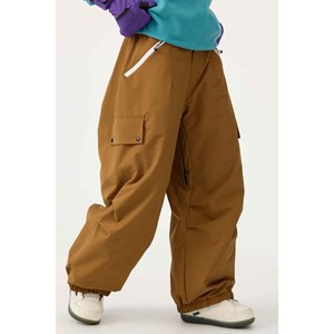 Pantalones impermeables de invierno para esquí, tabla de nieve, estilo holgado, 100%, tela de alta calidad, tapón de viento, pantalones de esquí para nieve hechos en Pakistán - Product Image 1