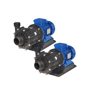 Pompe centrifughe Mag drive modello h231 PP PVDF con motore 4kw IEC 112 M 2P in plastica per pompe acqua chimiche - Product Image 2
