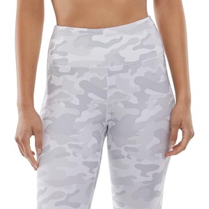 กางเกงเลกกิ้งรัดรูปเอวสูงสำหรับสตรีผ้าคอตตอนดีไซน์ลายพรางระบายอากาศได้ดีสำหรับการวิ่งออกกำลังกาย - Product Image 3