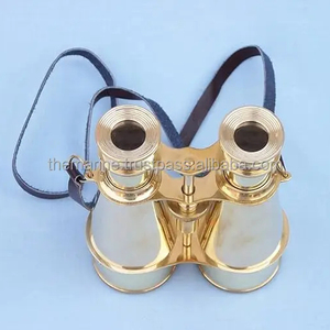 Brass Spyglass Binocular Con Estuche Náutico Marítimo Vintage Pirata Regalo Senderismo Camping Binocular - Product Image 2