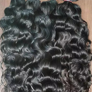 Extensions de cheveux naturels bouclés Remy 100% cuticules de cheveux humains indiens bruts alignés sans enchevêtrement prix d'usine direct - Product Image 2