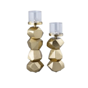 Candelero de Metal de lujo moderno, para el hogar Decoración elegante, estilista, diseño de relámpago para bodas, Navidad, ocasiones especiales para todos los días - Product Image 2