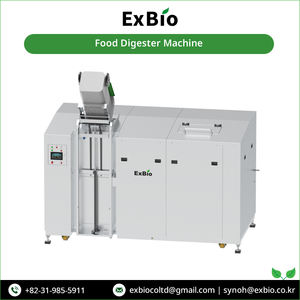 Exbio-máquina de abono de residuos de alimentos, acero inoxidable, 2000kg/día, sin olor, reciclada, a buen precio - Product Image 3