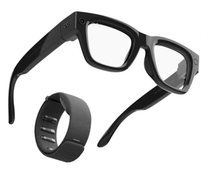 Oferta 2026: Gafas Inteligentes con IA, Pantalla HUD Integrada, Realidad Aumentada (RA), Tecnología Vestible, Marco Negro, 3 Años de Garantía - Product Image 3
