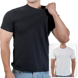 เสื้อยืดผู้ชายสีขาวเสื้อยืดแขนสั้นเสื้อออกกำลังกายเล่นกีฬาวิ่งเสื้อไซส์ใหญ่สำหรับผู้ชายเสื้อยืดลำลอง - Product Image 4