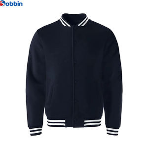 Blouson universitaire à capuche pour homme, personnalisé, haute qualité, style baseball, en toile de laine, grande taille, nouveau design, pour l'hiver - Product Image 1