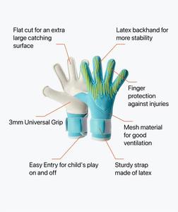 Gants de gardien de but avec protection des doigts Gants d'entraînement de gardien de but professionnel de football de football - Product Image 5